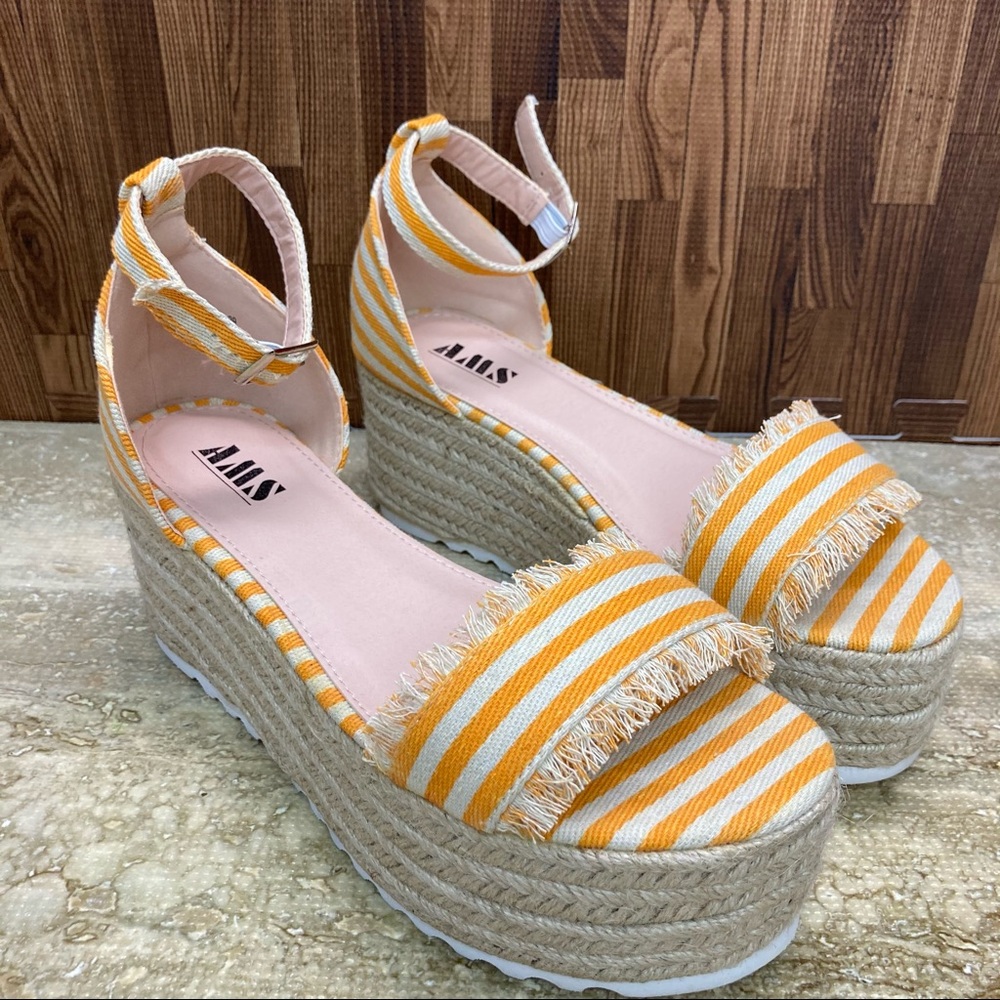 AMS Women's Emma Espadrilles Size 8.5